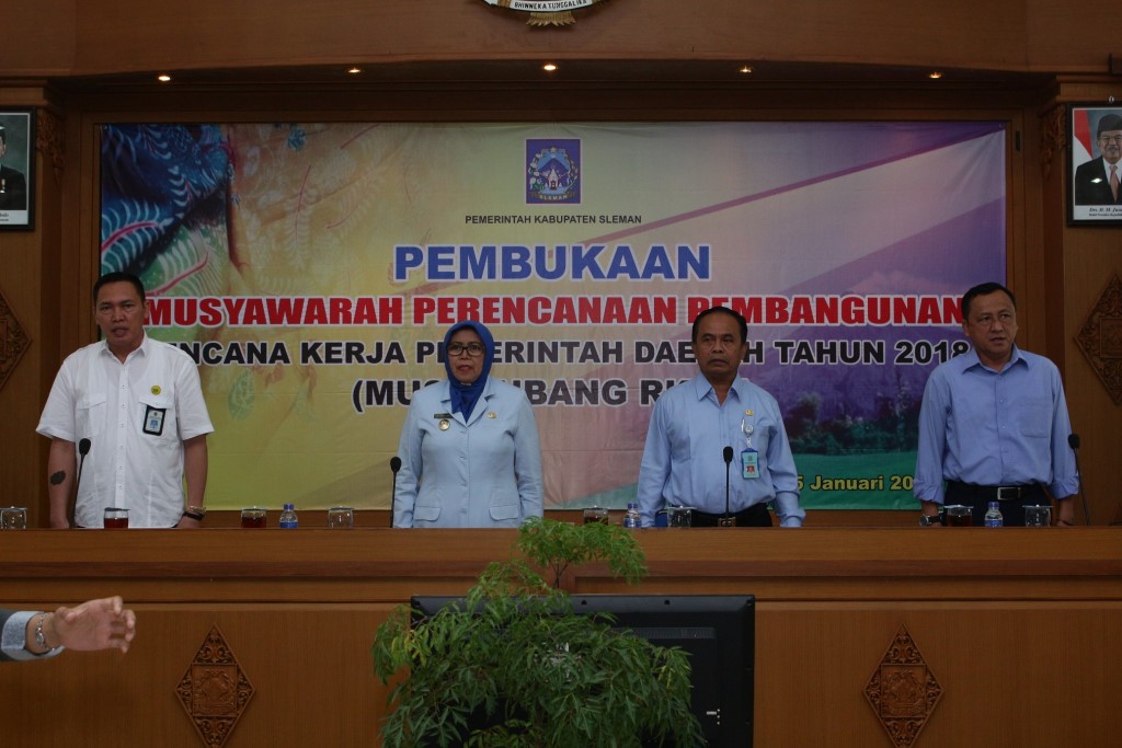 Pemkab Gelar Musrebang 2018
