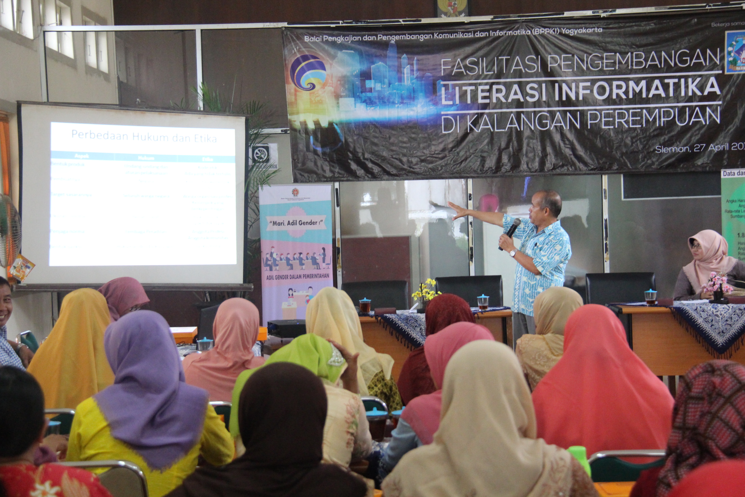 Pelatihan TIK Bagi Perempuan Sleman