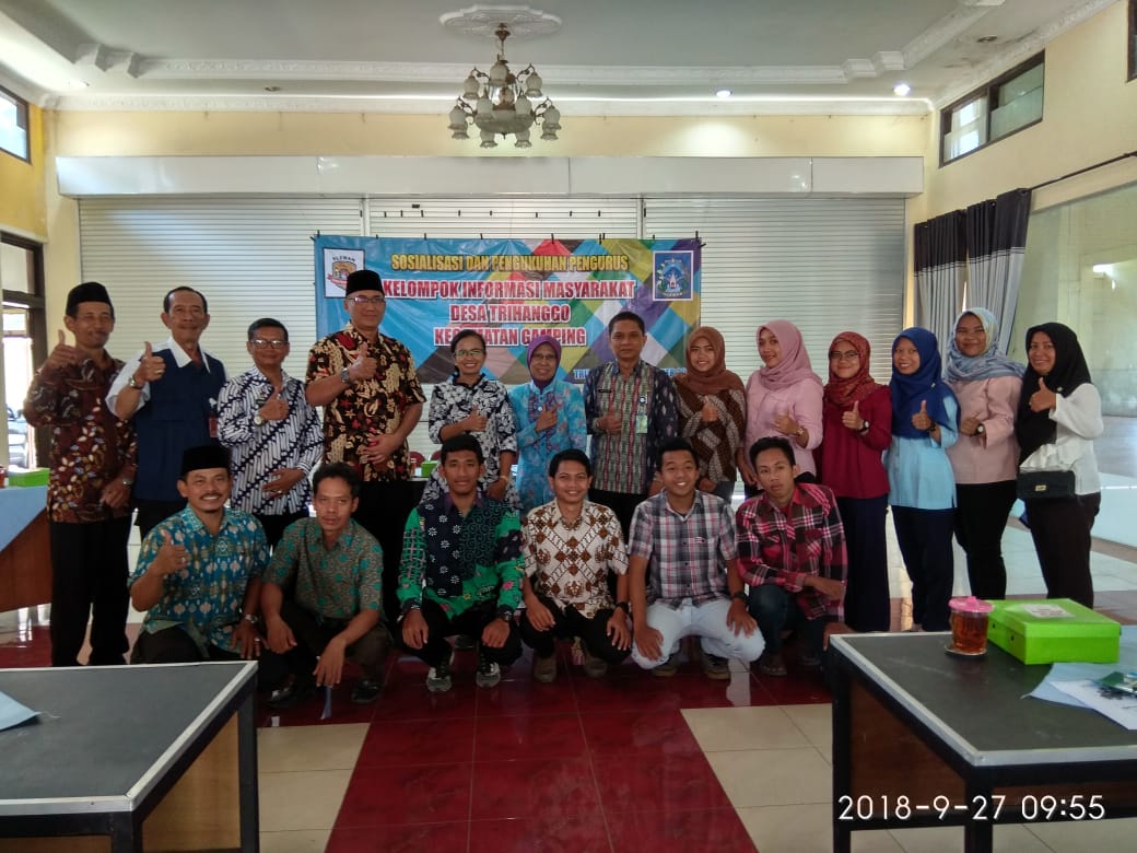 Angkat Potensi Ekonomi, KIM Desa Trihanggo Resmi Dibentuk