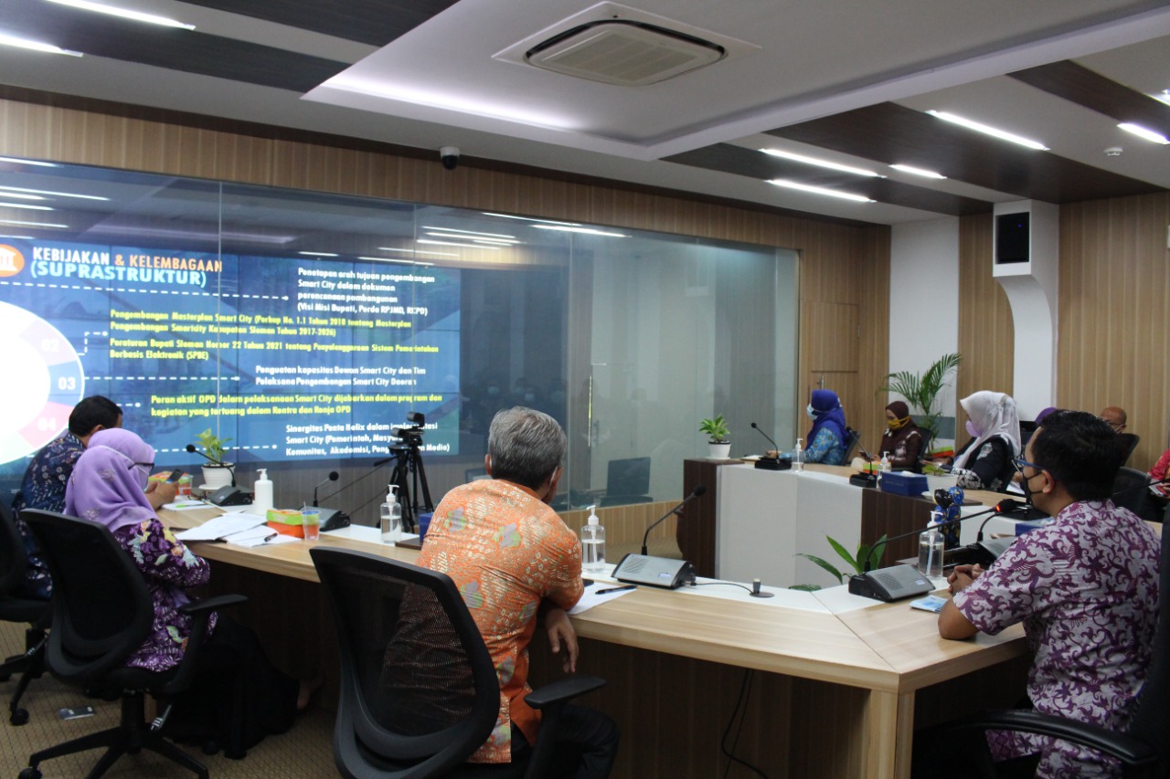Diskominfo Sleman Sosialisasikan Kanal Informasi Program Smart City