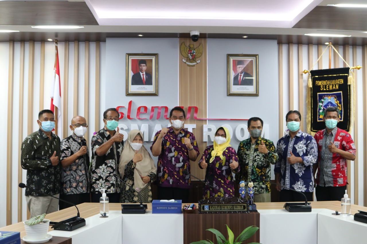 Pisah Sambut Pegawai Diskominfo Sleman