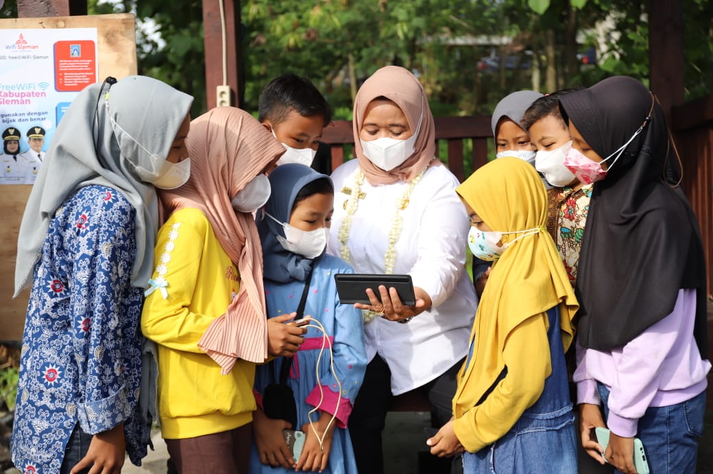 Wifi Sleman untuk Sesarengan Resmi Diluncurkan