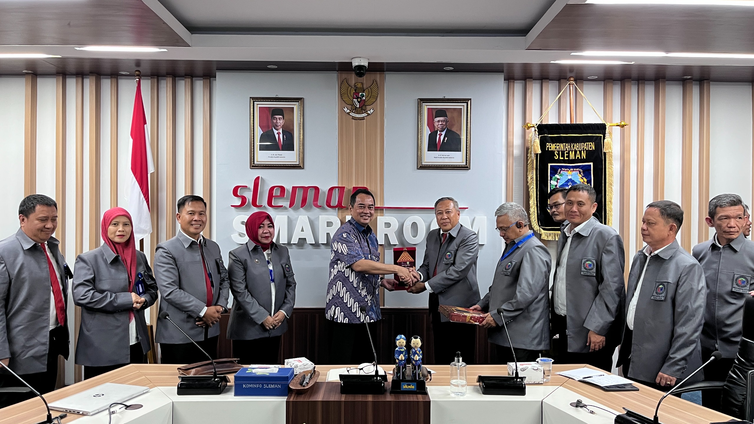 Diskominfo Sleman Terima Kunjungan Visitasi Peserta PKN Tingkat II Angkatan XXXVII Provinsi Sumsel
